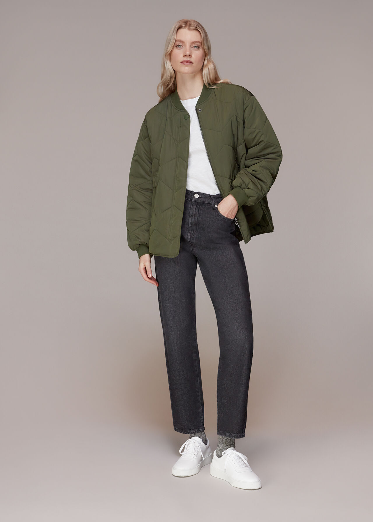 Crew Neck Pocket Top